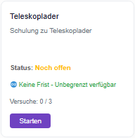 Teleskoplader Schulung